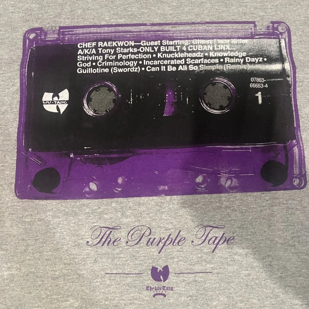 Wu Tang Raekwon Purple Tape Shirt - Picture 2 of 3